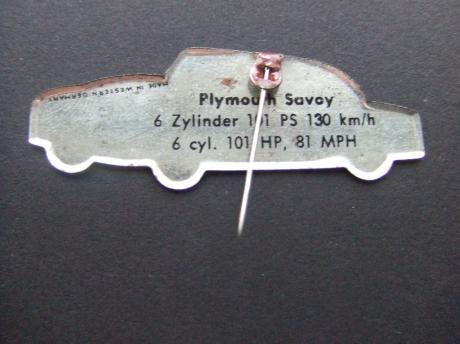 Playmouth Savoy 6 cilinder oldtimer (2)